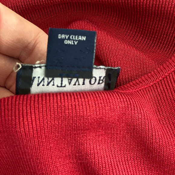 Ann Taylor 100% silk thinly ribbed tank - Picture 5 of 7